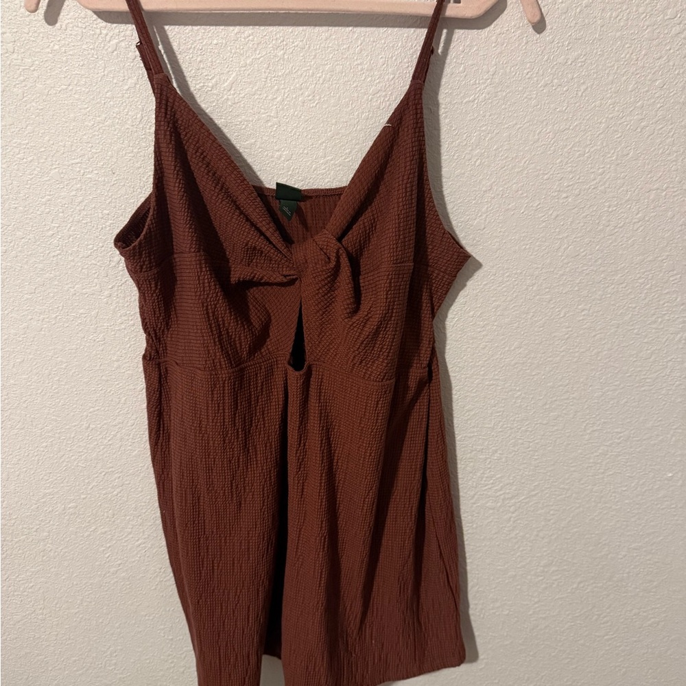 Dark purple romper
